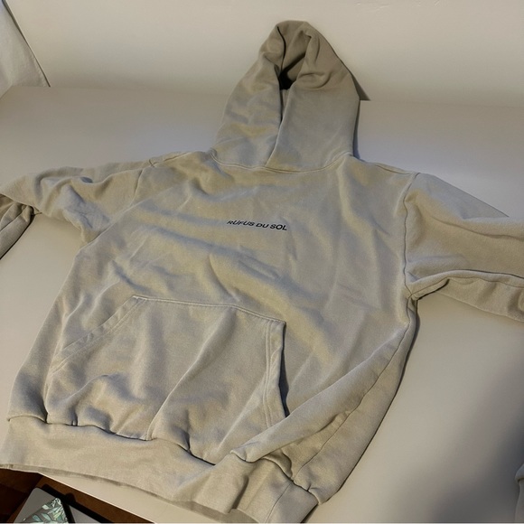 NWOT Rufus Du Sol Surrender Tour Sand Hoodie— Sold out everywhere // RARE - Picture 6 of 10